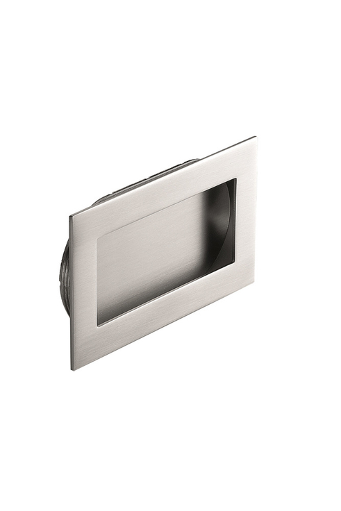 Furnipart - Inn - greb i zink inox look L120mm B70mm H12mm